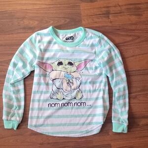 Star Wars Kids Striped Green Shirt